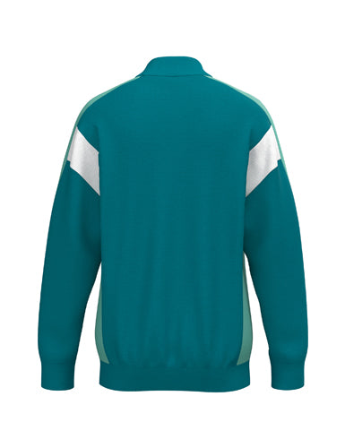 ERIMA CELEBRATE 125 Training Jacket tahitian blue/mint – Rückansicht