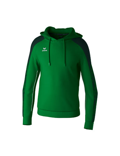 ERIMA EVO STAR Kapuzensweat smaragd/pine grove – Vorderansicht