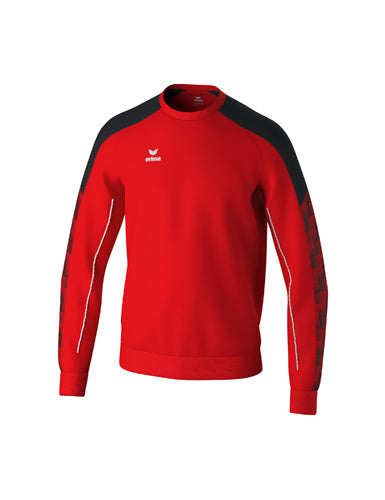 ERIMA EVO STAR Sweatshirt rot/schwarz – Vorderansicht