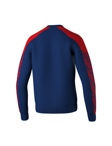 ERIMA EVO STAR Sweatshirt new navy/rot – Rückansicht