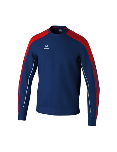ERIMA EVO STAR Sweatshirt new navy/rot – Vorderansicht