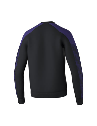 ERIMA EVO STAR Sweatshirt schwarz/ultra violet – Rückansicht