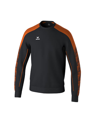 ERIMA EVO STAR Sweatshirt schwarz/orange – Vorderansicht