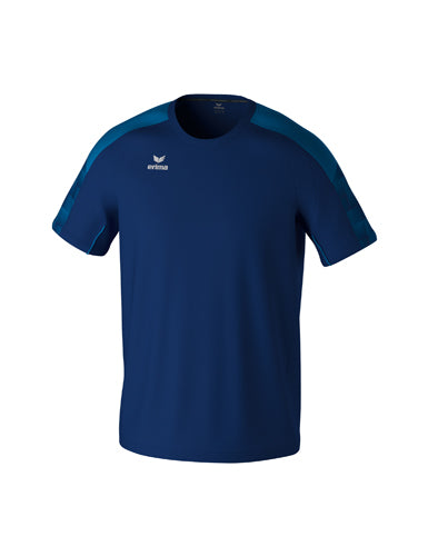ERIMA EVO STAR T-Shirt new navy/mykonos blue – Vorderansicht