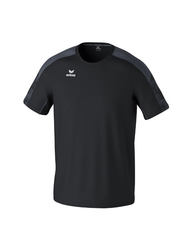 ERIMA EVO STAR T-Shirt schwarz/slate grey – Vorderansicht