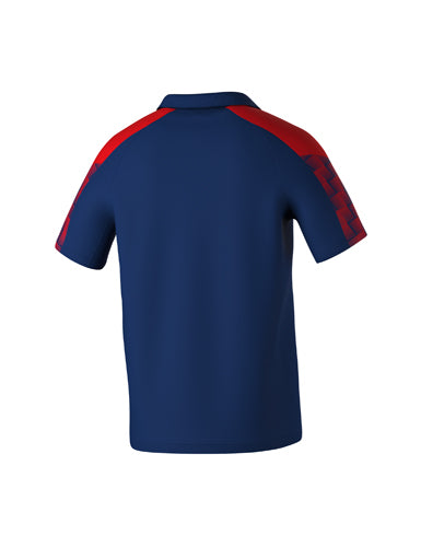 ERIMA EVO STAR Poloshirt new navy/rot – Rückansicht