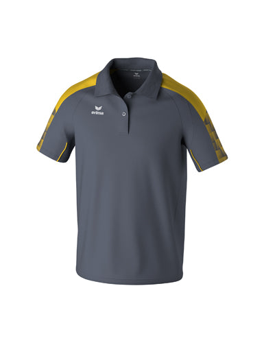 ERIMA EVO STAR Poloshirt slate grey/gelb – Vorderansicht