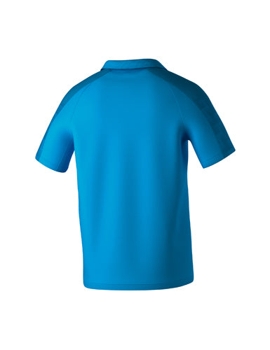 ERIMA EVO STAR Poloshirt curacao/mykonos – Rückansicht