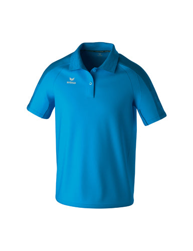 ERIMA EVO STAR Poloshirt curacao/mykonos – Vorderansicht