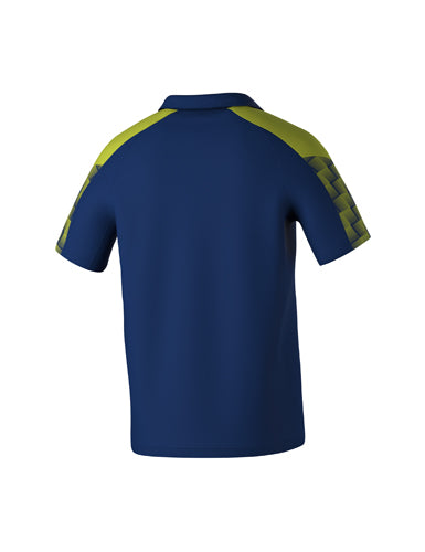 ERIMA EVO STAR Poloshirt new navy/lime – Rückansicht