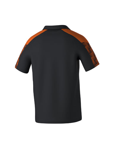 ERIMA EVO STAR Poloshirt schwarz/orange – Rückansicht