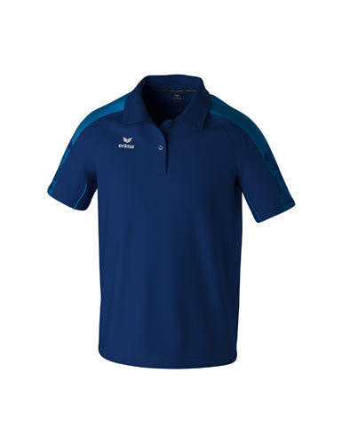ERIMA EVO STAR Poloshirt new navy/mykonos blue – Vorderansicht