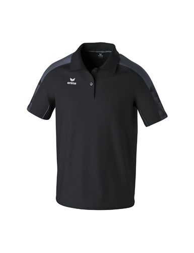 ERIMA EVO STAR Poloshirt schwarz/slate grey – Vorderansicht