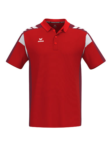 ERIMA CELEBRATE 125 Poloshirt function rot/new bordeaux – Vorderansicht