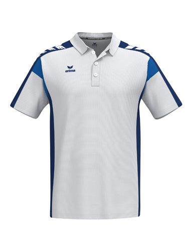 ERIMA CELEBRATE 125 Poloshirt function weiß/new navy – Vorderansicht