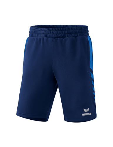 ERIMA Six Wings Worker Shorts new navy/new royal – Vorderansicht