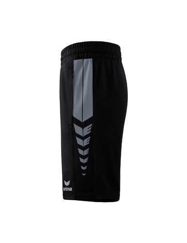 ERIMA Six Wings Worker Shorts schwarz/slate grey – Seitenansicht