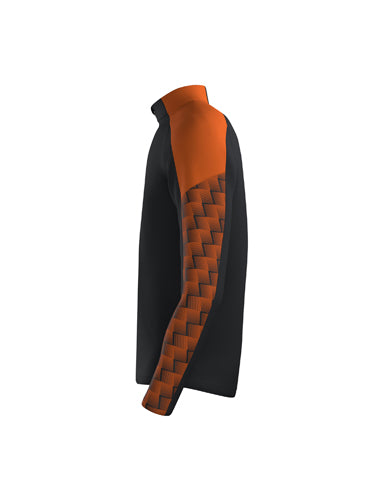 ERIMA EVO STAR Trainingstop schwarz/orange – Seitenansicht