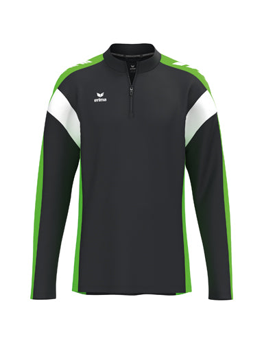 ERIMA CELEBRATE 125 Training Top schwarz/green gecko – Vorderansicht