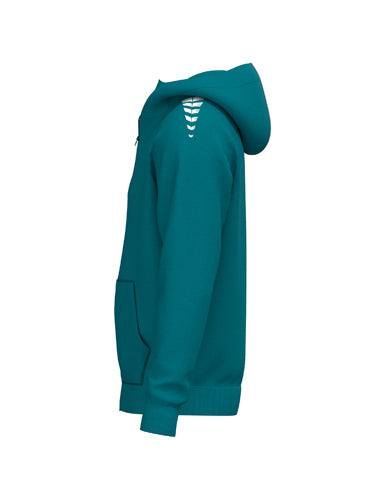 ERIMA CMPT Wings Hoody Jacket tahitian blue – Seitenansicht