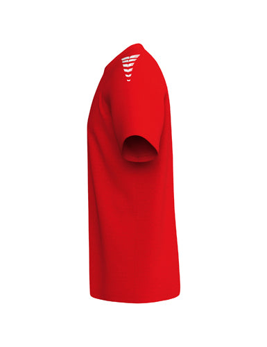 ERIMA CMPT Wings T-Shirt rot/weiß – Seitenansicht
