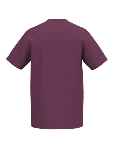 ERIMA CMPT Wings T-Shirt burgundy/lavender – Rückansicht