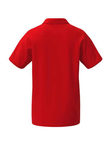 ERIMA CMPT Wings Poloshirt rot/weiß – Rückansicht