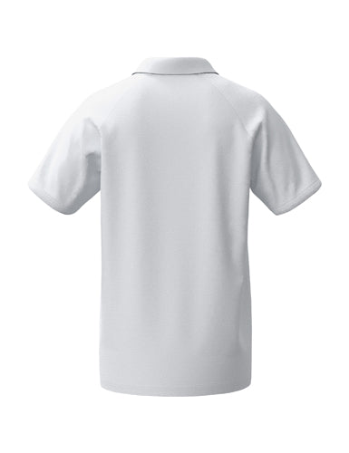 ERIMA CMPT Wings Poloshirt weiß/schwarz – Rückansicht