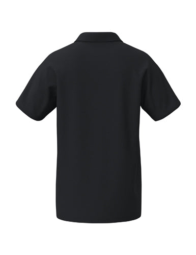 ERIMA CMPT Wings Poloshirt schwarz/green gecko – Rückansicht