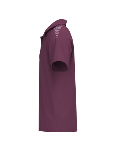ERIMA CMPT Wings Poloshirt burgundy/lavender – Seitenansicht