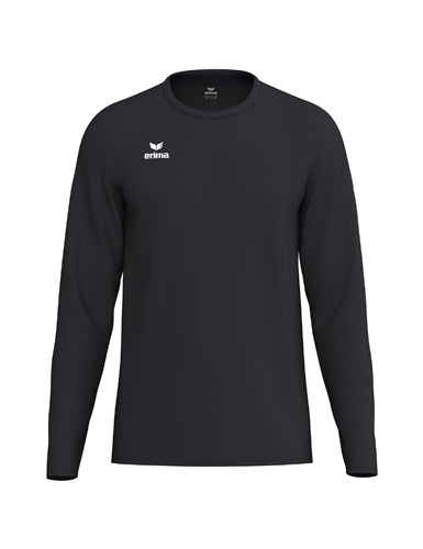 ERIMA INTRO Longsleeve function schwarz – Vorderansicht