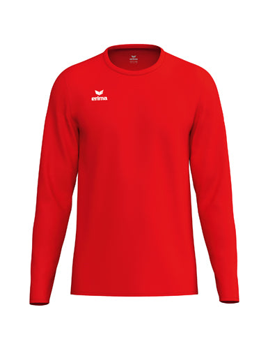 ERIMA INTRO Longsleeve function rot – Vorderansicht