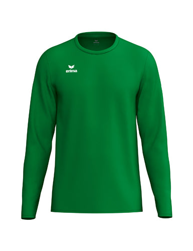 ERIMA INTRO Longsleeve function smaragd – Vorderansicht