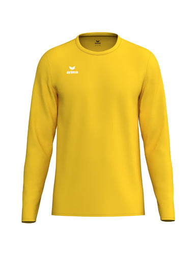 ERIMA INTRO Longsleeve function gelb – Vorderansicht