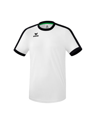 ERIMA Retro Star Trikot weiß/schwarz – Vorderansicht