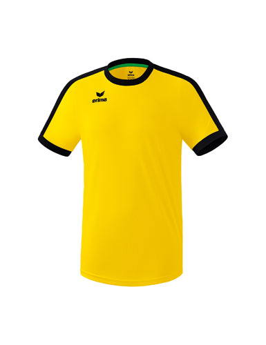 ERIMA Retro Star Trikot gelb/schwarz – Vorderansicht