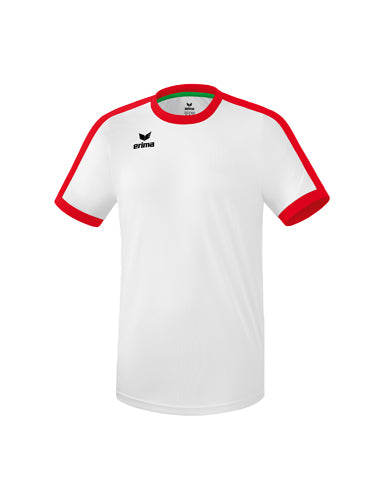 ERIMA Retro Star Trikot weiß/rot – Vorderansicht