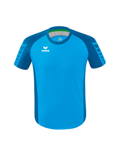 ERIMA Six Wings Trikot curacao/mykonos – Vorderansicht