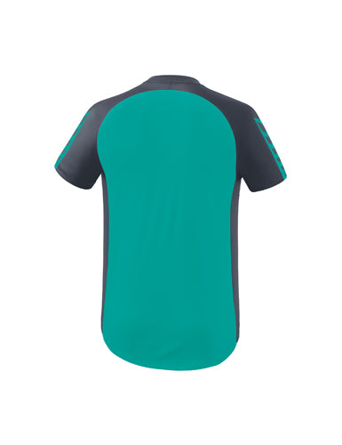 ERIMA Six Wings Trikot columbia/slate grey – Rückansicht