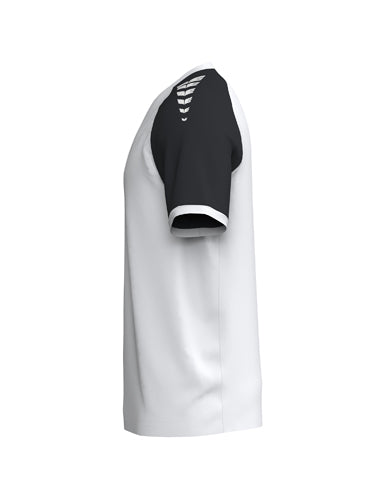 ERIMA WINGS Jersey Shortsleeve weiß/schwarz – Seitenansicht