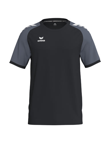 ERIMA WINGS Jersey Shortsleeve schwarz/slate grey – Vorderansicht