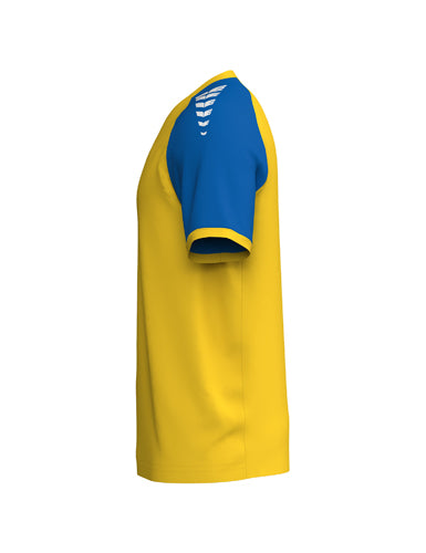 ERIMA WINGS Jersey Shortsleeve gelb/new royal – Seitenansicht