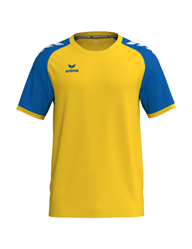 ERIMA WINGS Jersey Shortsleeve gelb/new royal – Vorderansicht