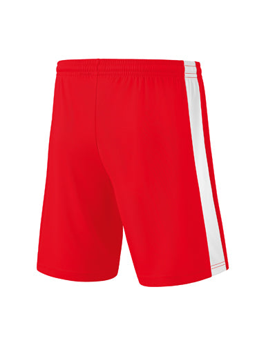 ERIMA Retro Star Shorts rot/weiß – Rückansicht