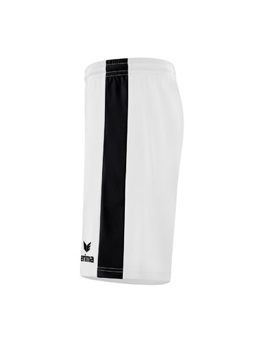 ERIMA Retro Star Shorts weiß/schwarz – Seitenansicht