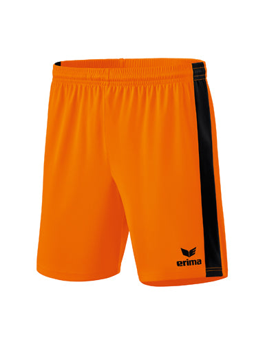 ERIMA Retro Star Shorts new orange/schwarz – Vorderansicht