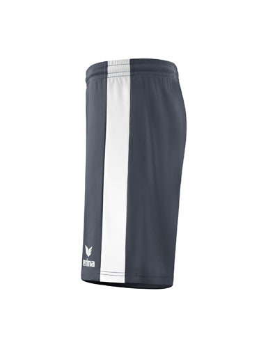 ERIMA Retro Star Shorts slate grey/weiß – Seitenansicht