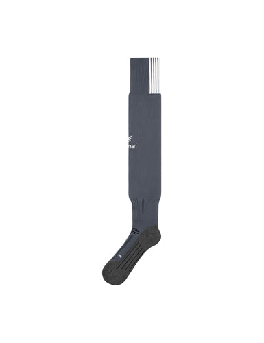 ERIMA Madrid Stutzenstrumpf slate grey – Vorderansicht