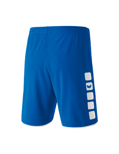 ERIMA CLASSIC 5-C Shorts new royal/weiß – Rückansicht