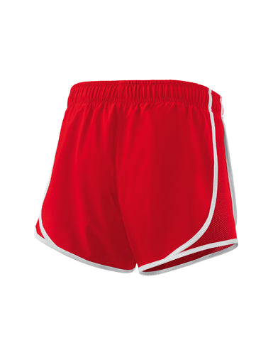 ERIMA PERFORMANCE Shorts with inner Slip rot/weiß – Rückansicht